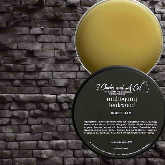 Mahogany Teakwood Beard Balm