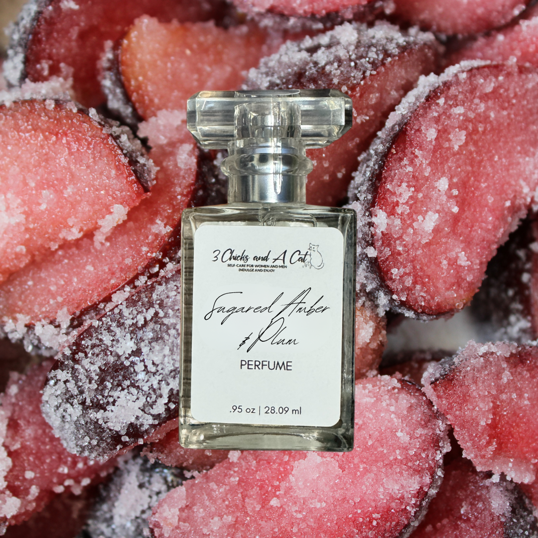 Sugared Amber and Plum Perfume