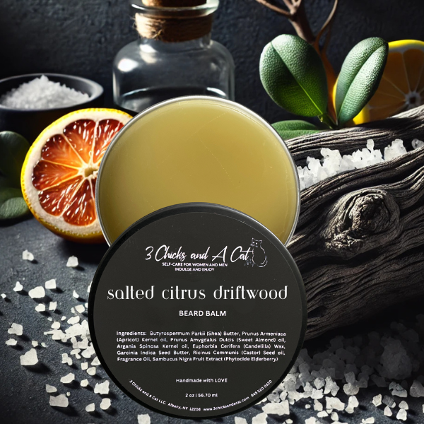 Salted Citrus Driftwood Beard Balm