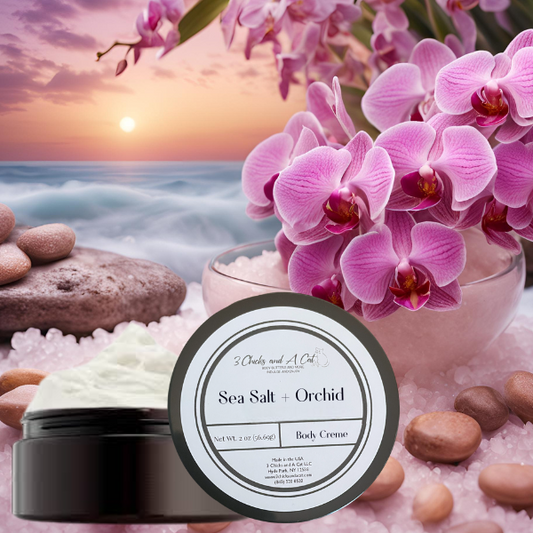 Sea Salt + Orchid Body Creme
