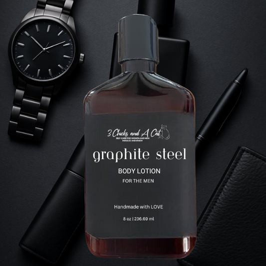 Graphite Steel Body Lotion