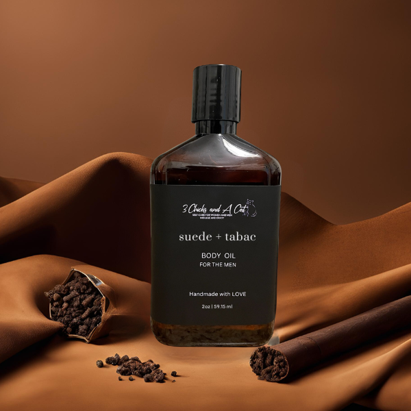 Suede and Tabac FTM Body Oil