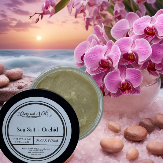Sea Salt + Orchid Body Scrub