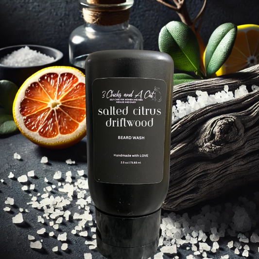 Salted Citrus Driftwood Beard Wash