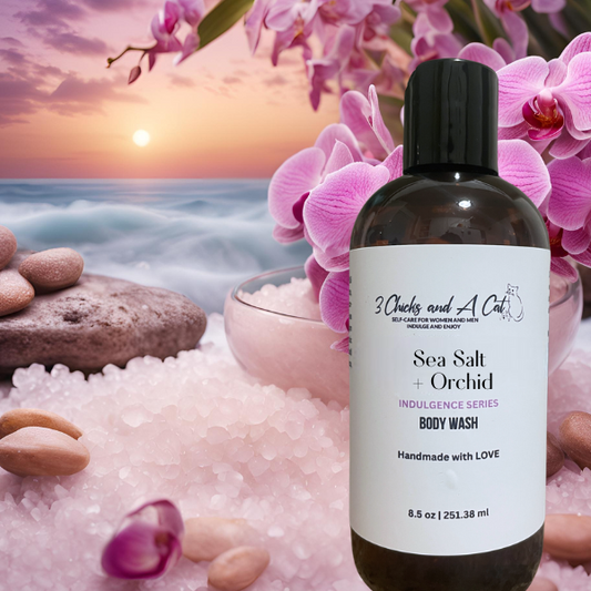 Sea Salt + Orchid Body Wash