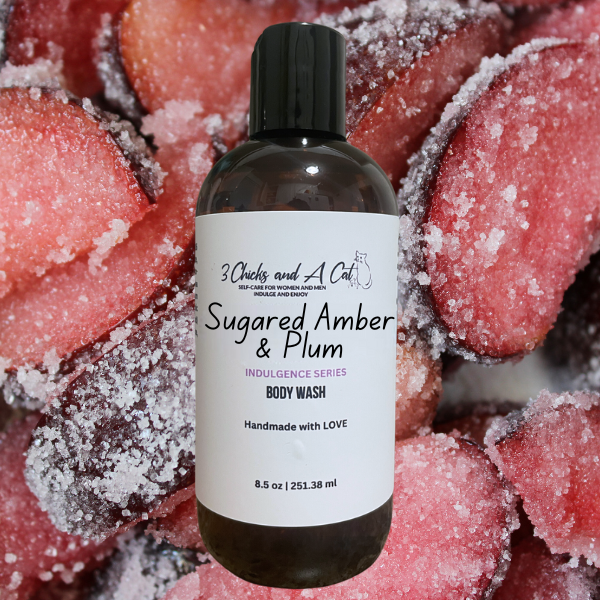 Sugared Amber and Plum Body Wash