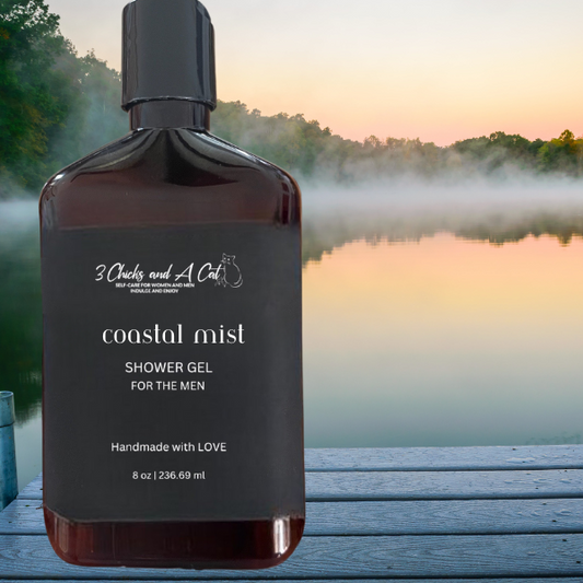Coastal Mist Shower Gel w/Activated Charcoal