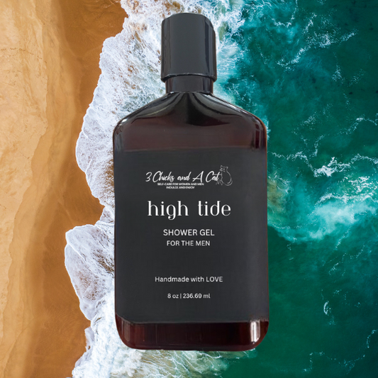 High Tide Shower Gel w/Activated Charcoal