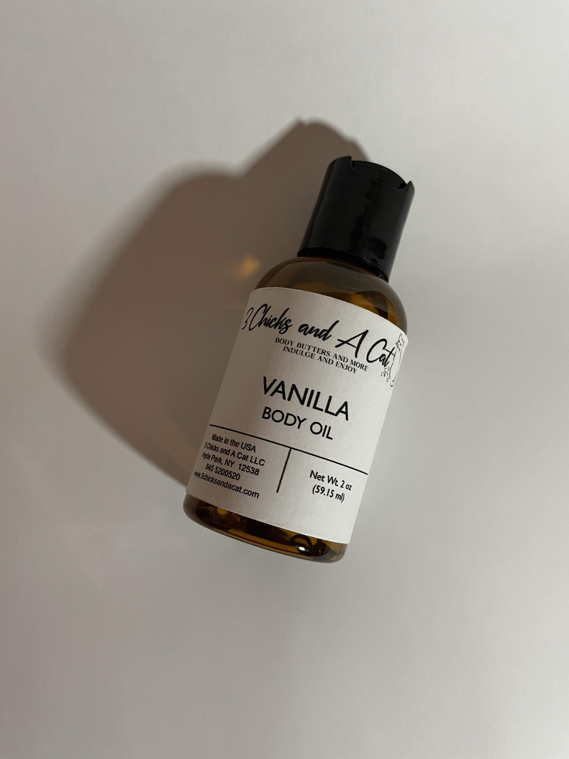 Body Oil 3 Chicks and A Cat