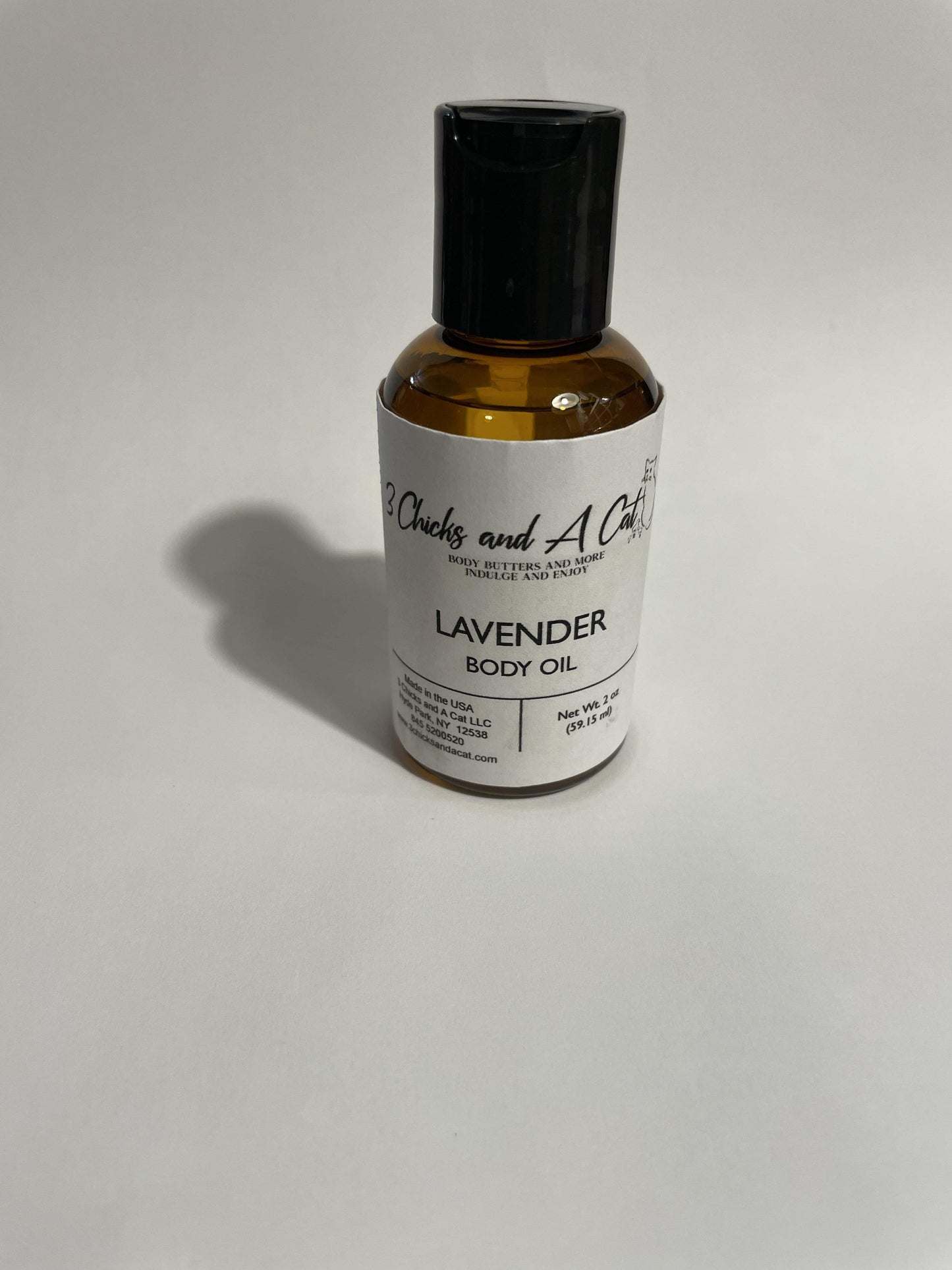 Body Oil 3 Chicks and A Cat