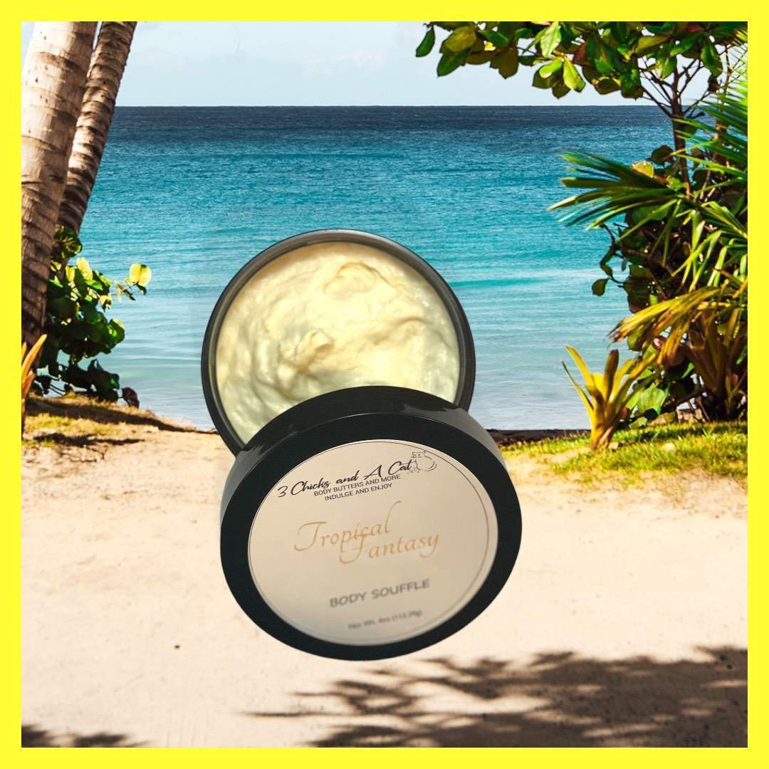 Tropical Fantasy Body Souffle 3 Chicks and A Cat