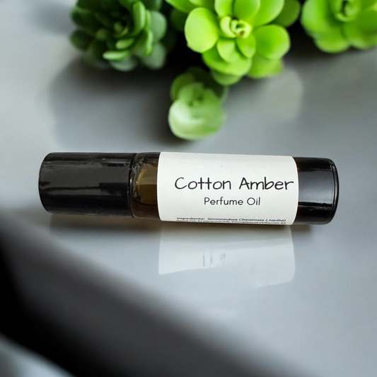 Cotton Amber Perfume Oil