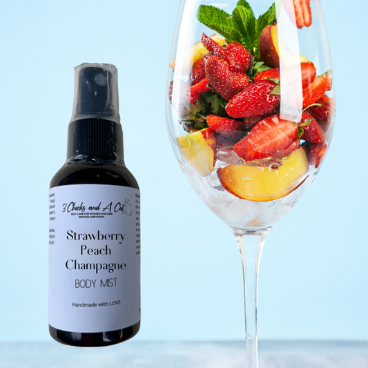 Strawberry Peach Champagne Body Mist