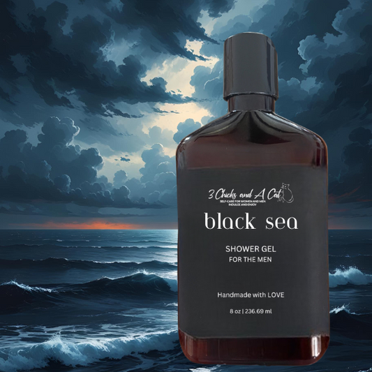 Black Sea Shower Gel w/Activated Charcoal