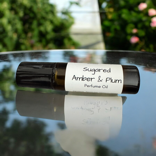 Sugared Amber and Plum Perfume Oil