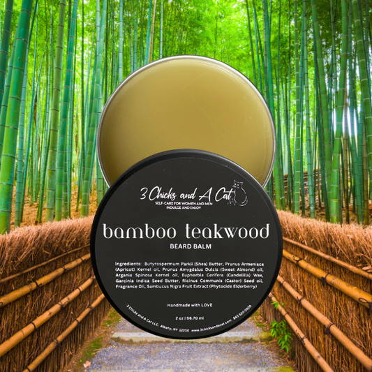 Bamboo Teakwood Beard Balm