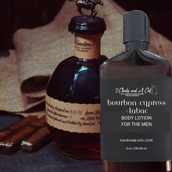 Bourbon Cypress + Tabac Body Lotion