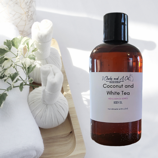 Coconut and White Tea Indulgence Body Oil