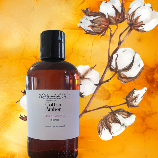 Cotton Amber Indulgence Body Oil