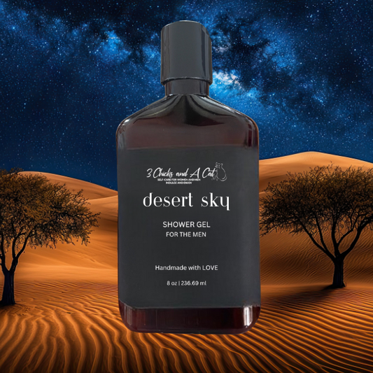 Desert Sky Shower Gel w/Activated Charcoal
