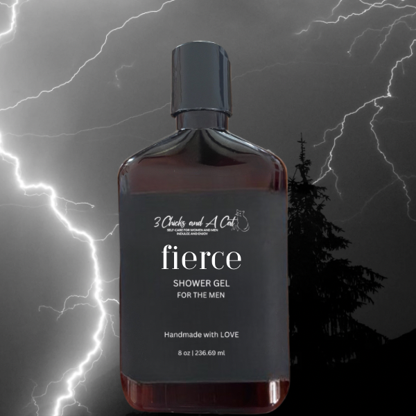 Fierce Shower Gel w/Activated Charcoal