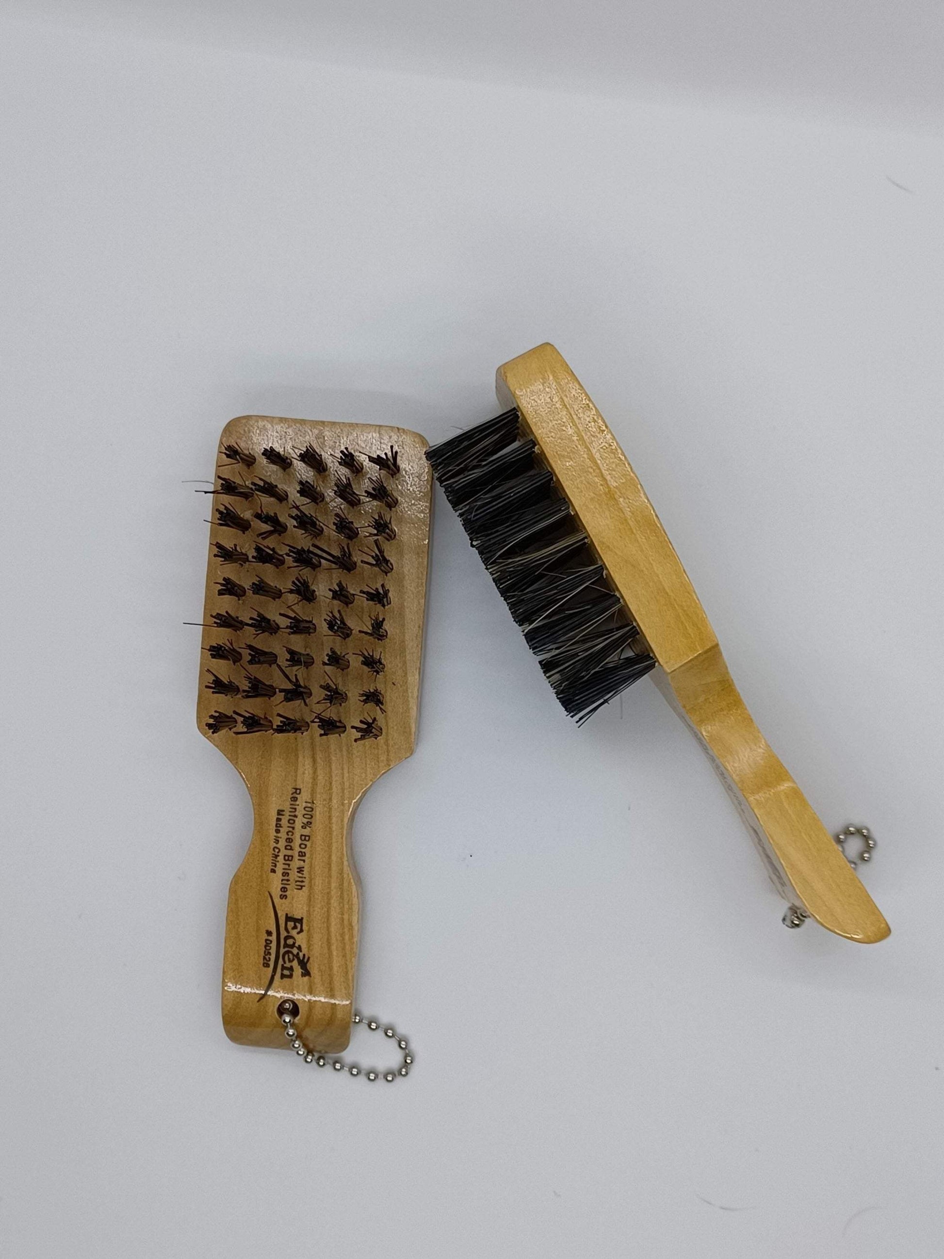 Mini Boar Bristle Hair Brush in Leche